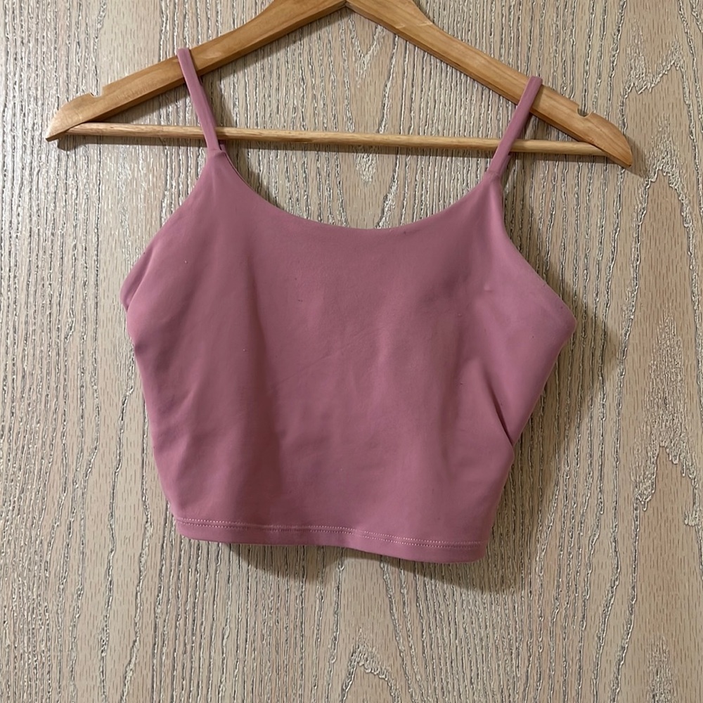 ACTA wear top, great condition, size S, pink, with spot to add padding